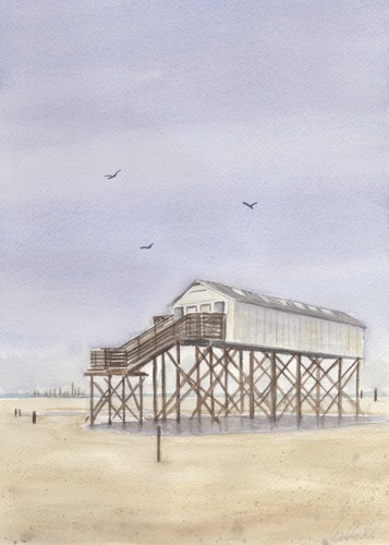 Original aquarell - original,