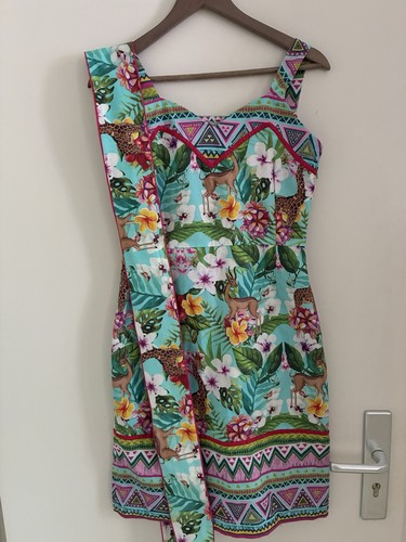 Sommer buntes kleid safari - sommer,