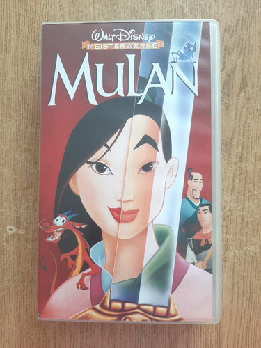 Disney mulan vhs kassette - vhs,