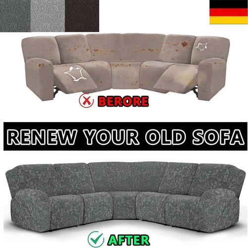 Teilig ecksofa hussen - 7-teilig,