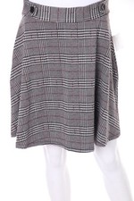 ESPRIT Rock Karo kariert M schwarz-weiß