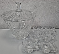Bowle Set mit 6 Gläser -