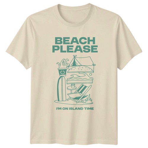 Beach please island - please, on