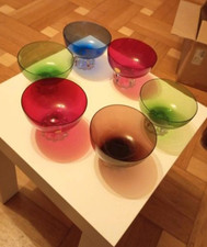 Vintage sektschalen - sektschalen, /