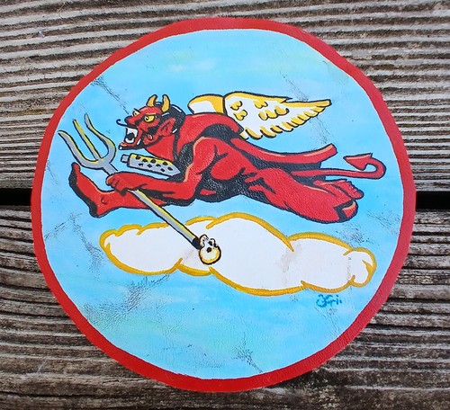 Handgemalter air force patch - handgemalter,