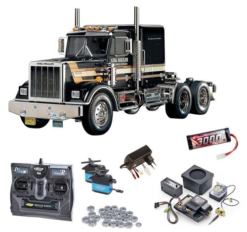 Tamiya king hauler - king, black