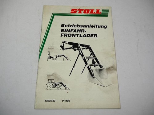 Stoll einfahr frontlader aln - stoll,