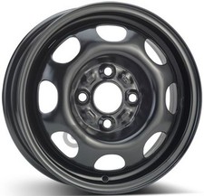 4x Stahlfelgen ALCAR-STAHLRAD 3345 für VOLKSWAGEN Lupo 6X 6E ABE 13 Zoll Felgen