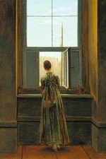 WOMAN AT A WINDOW 1822