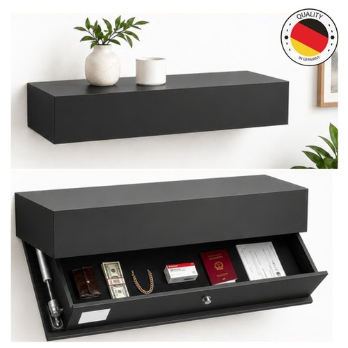 Verstecktes wandregal - verstecktes,