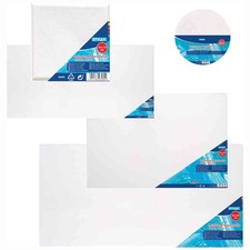 STYLEX Leinwand auf Keilrahmen Baumwolle grundiert [Größe wählbar]