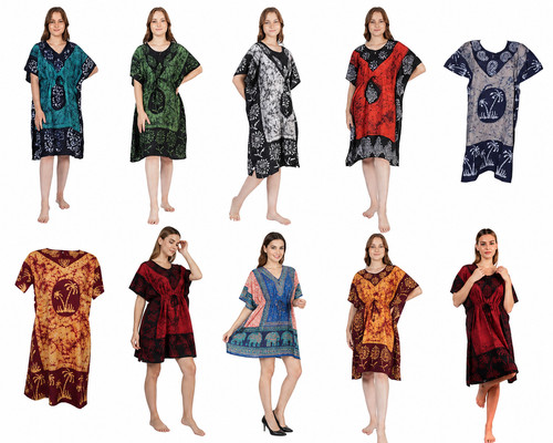 Kurzer kaftan strand - cover, ups