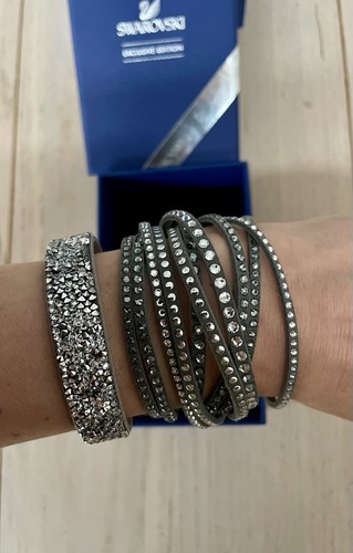 Zwei swarovski armbänder - x2,