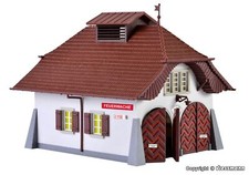 Kibri 38032 H0 Ländliche Feuerwache inkl. Hausbeleuchtungs-Startset