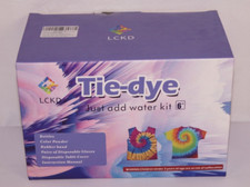 Tie Dye  LCKD 18 Farben Textilfarbe Stoff Farben Kit für DIY Textil Kleidung Neu