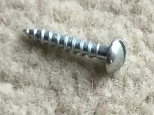 2,9 x 15 Rundkopf Holzschrauben mit Schlitz