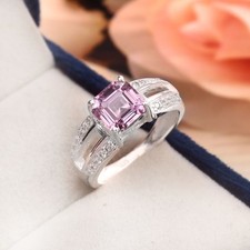 Light pink saphir ring - saphir,