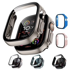 Case für Apple Watch Ultra Series 1 2 3 49mm Schutzhülle Full Cover Panzerfolie
