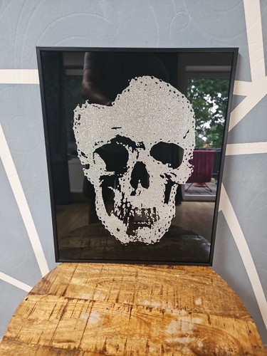 Skull wandbild bild deko - wandbild,