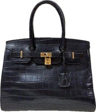 Luxus Lederhandtasche mit