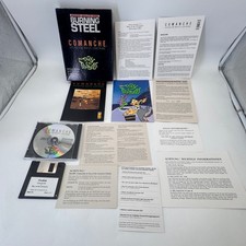 Pc Maniac Mansion Day Of The Tentacle + Burning Steel + Comanche Big Box