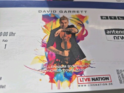 Tickets vip gold david - 2,