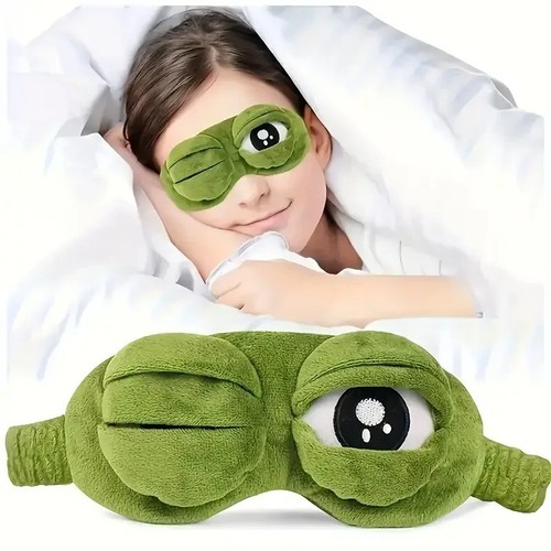 Frosch schlafmaske - 3d,