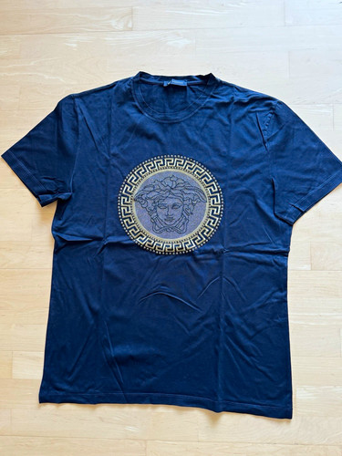 Versace herren shirt schwarz - versace,
