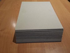 Pappe Karton Bastelkarton Graupappe 40 x 50 cm 10 St. grau/grau 1,5 mm