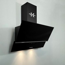 KAUFMANN LUNA 90 BL Dunstabzugshaube, 90cm, Schwarz, 1000 m³/h – NEUHEIT