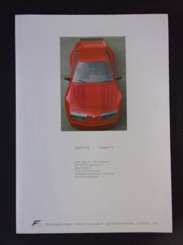 Renault fleischmann alpine - fleischmann,