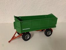 Siku Farmer 1:32 Welger Anhänger 2967 Grün Kipper Tandem-Anhänger Geschenk