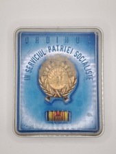 Rumänien Orden Im Dienste des sozialistischen Vaterlandes 3. Klasse in Etui