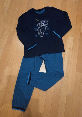 Hausanzug pyjama gr 128 - hausanzug,