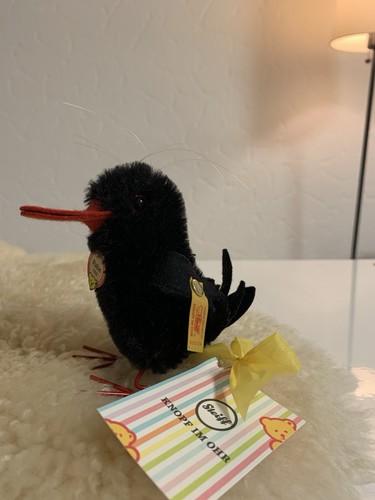 Steiff vogel tier rabe 1952 - vogel,