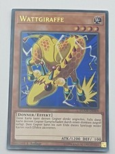 Yu-Gi-Oh! Einzelkarte Wattgiraffe bespielt