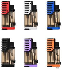 JET-Flame 3er JET  mit Zigarrenschneider !!! 6 Stück !! SUPERANGEBOT 27401