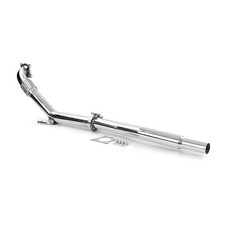 Rennsport edelstahl downpipe - edelstahl,
