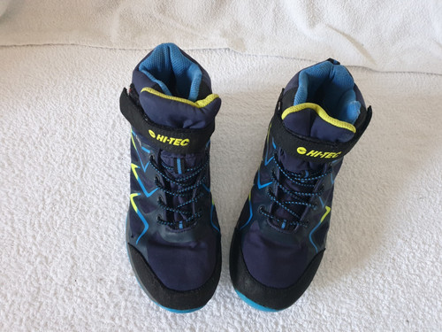 Tec blaue gebrauchte schuhe - gebrauchte,