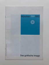 Das grafische Image - Ausstellung 1972 Augsburg - Olympiade München -Otl Aicher