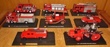 DEL PRADO 8 x EUROPA-/WELT- Feuerwehr- Einsatzfahrzeuge neuwertig ohne OVP