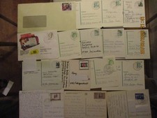 Posten 14 Briefe u. Karten mit