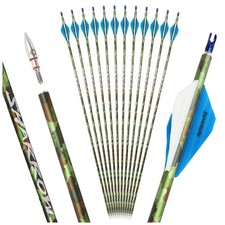 12x kohlenstoff pfeile gummi - 6/12x,