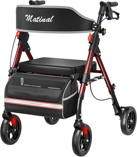 Faltbarer rollator mit sitz - faltbarer,