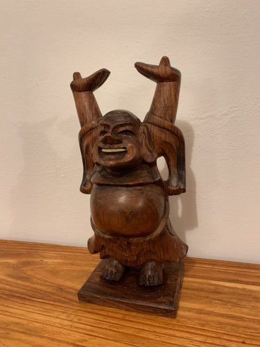 Lachenden buddha figur - lachenden, aus