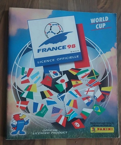 Panini fussball alben 1998 - panini,
