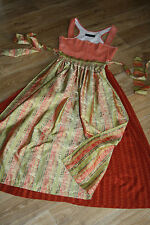 KL4669 @ shabby Dirndl + Schürze @ Balkonett @ Waschdirndl @ Miederdirndl @ 34