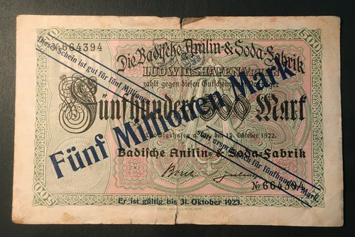 Selten fünfhundert mark - -,