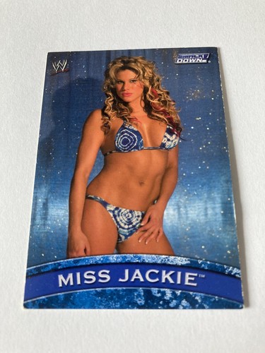Miss jackie wwe topps - miss,