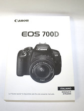 Canon EOS 700D Bedienungsanleitung Italienisch, italiano, manuale di istruzioni